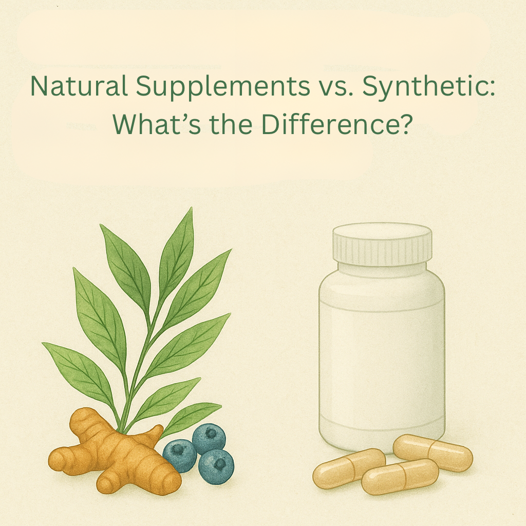 Natural vs Synthetic Supplements: Why the Source of Your Nutrients Matters