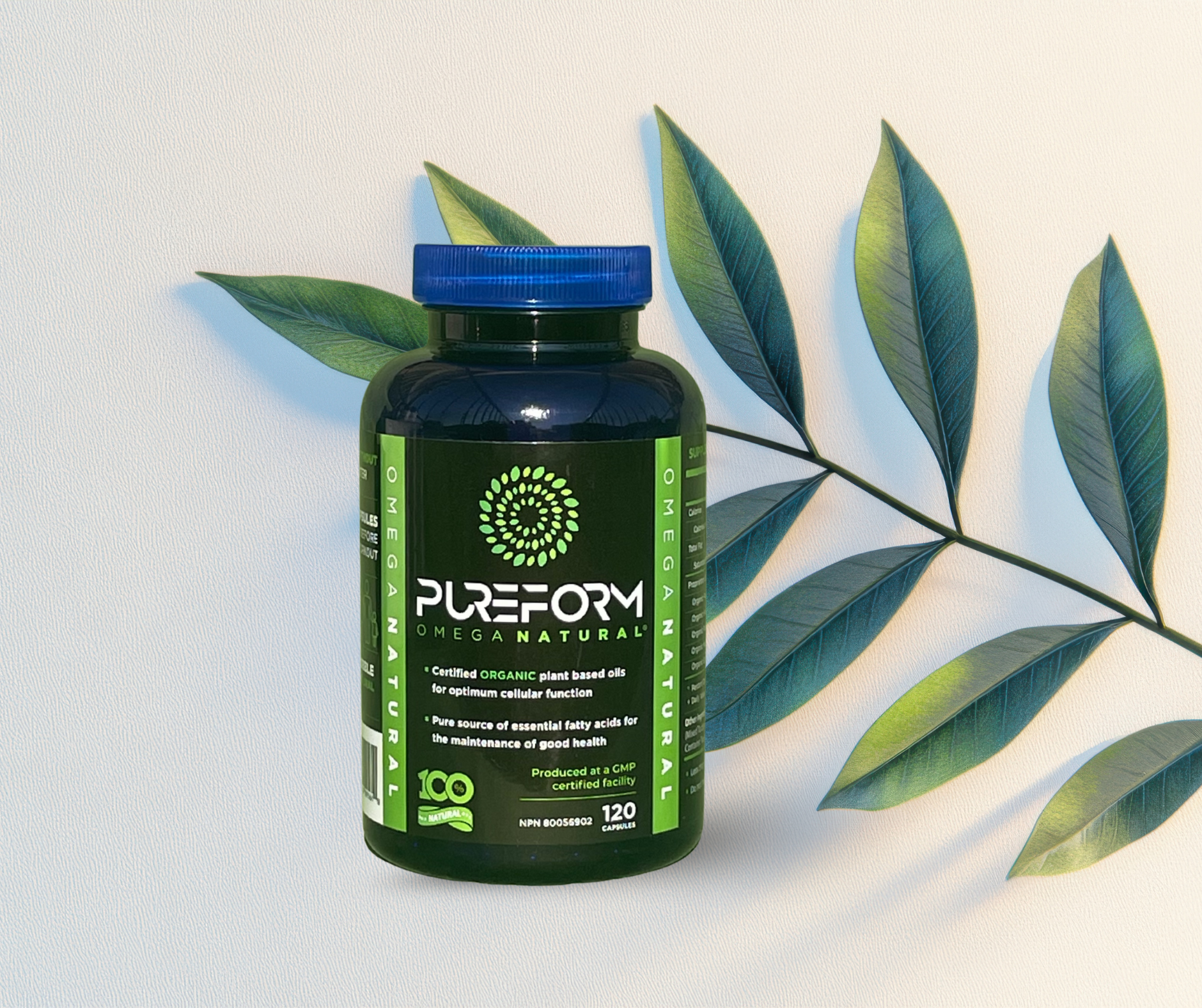 PureForm Omega 3-6-9 - Balance Inflammation | Boost Vitality - 120 Caps