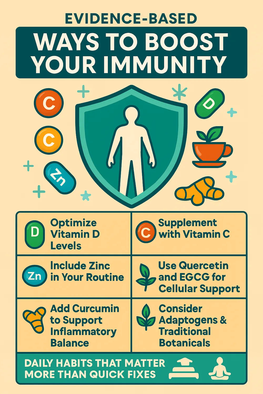 Evidence-Based Ways to Boost Your Immunity (Backed by Science, Not Hype)