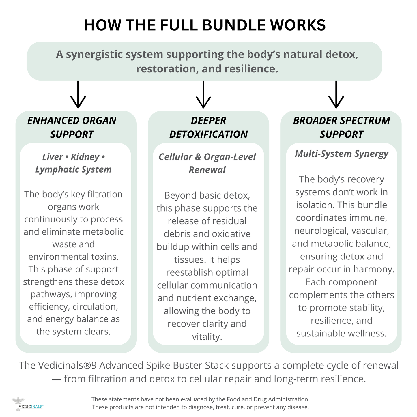 Vedicinals®9 Advanced Spike Buster Stack