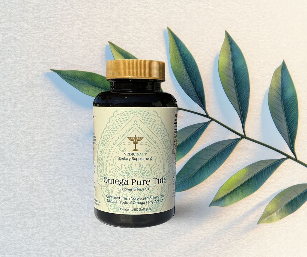 Vedicinals®9 Bundle – Vitamin, Mineral & Oil Blend for Detox & Immunity | Fish Oil Omega & Gluten-Free