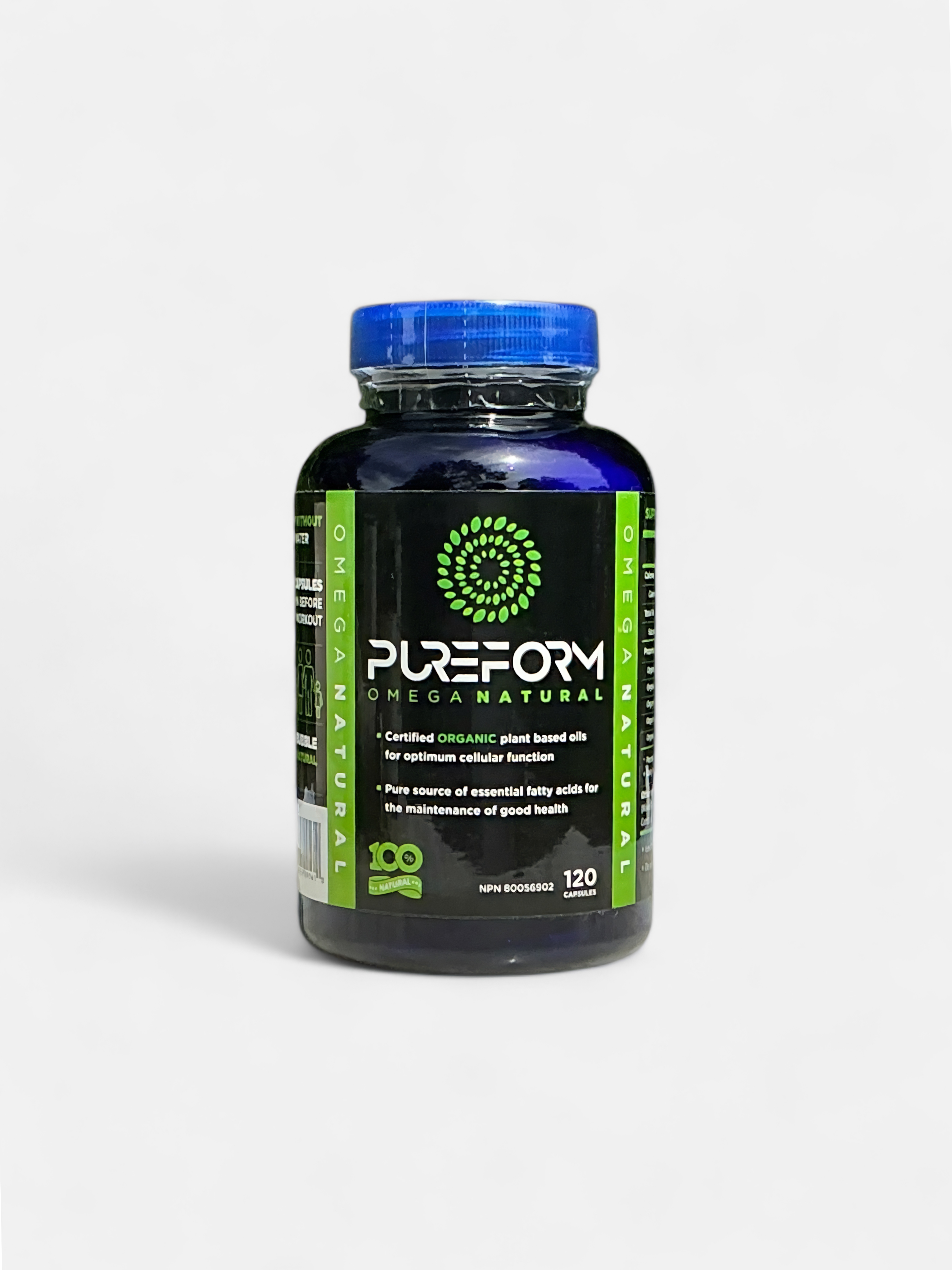 PureForm Omega 3-6-9 - Balance Inflammation | Boost Vitality - 120 Caps