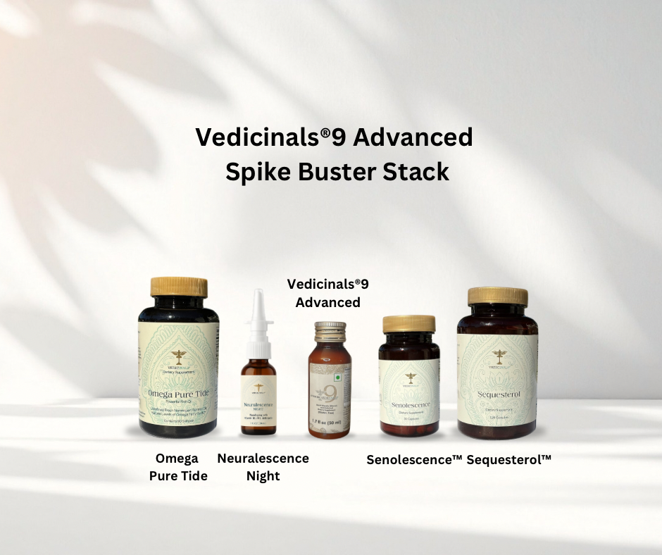 Vedicinals®9 Advanced Spike Buster Stack